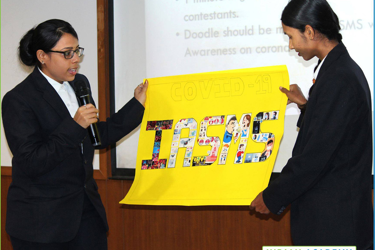 Collage Competition- Image/Indian Academy School Of Management Studies