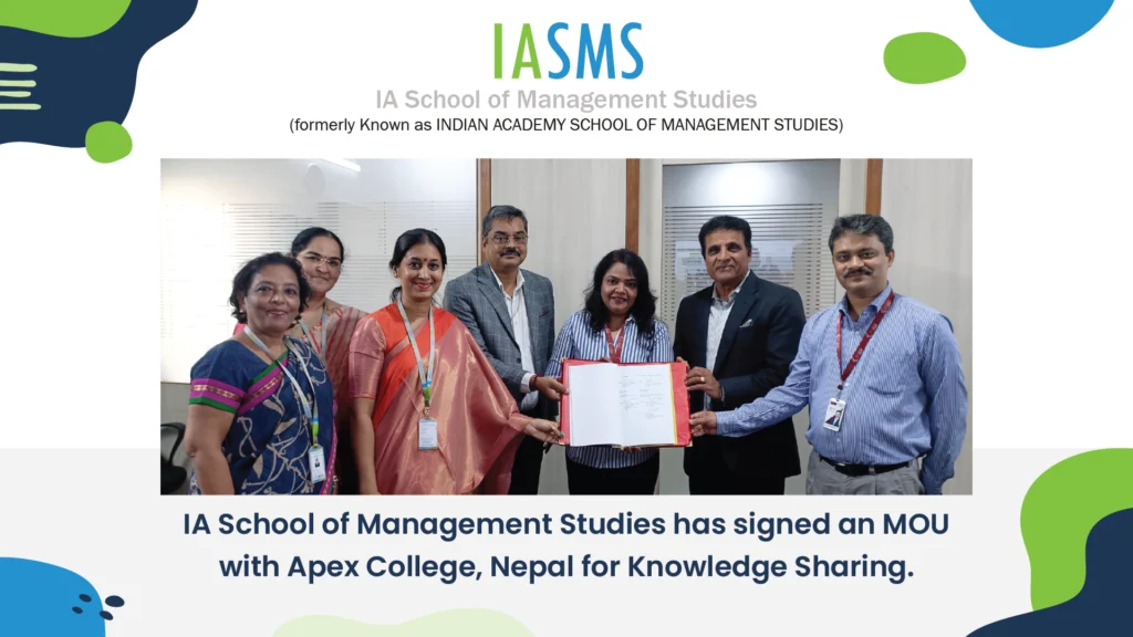 MoU Apex College - IA School of Management Studies