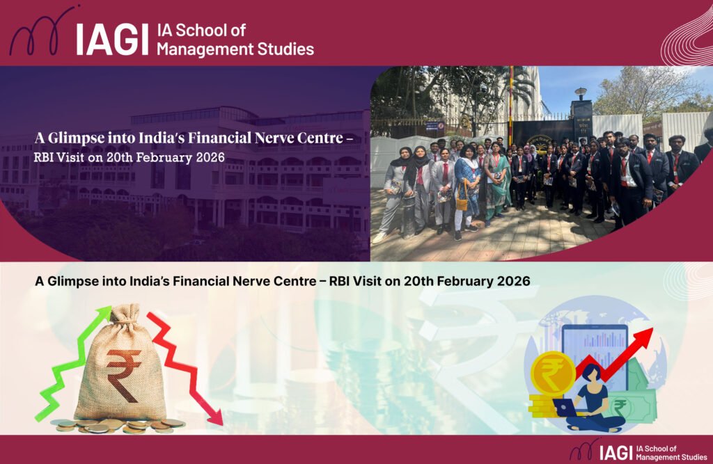 Students during RBI visit learning about India’s financial system and banking operations